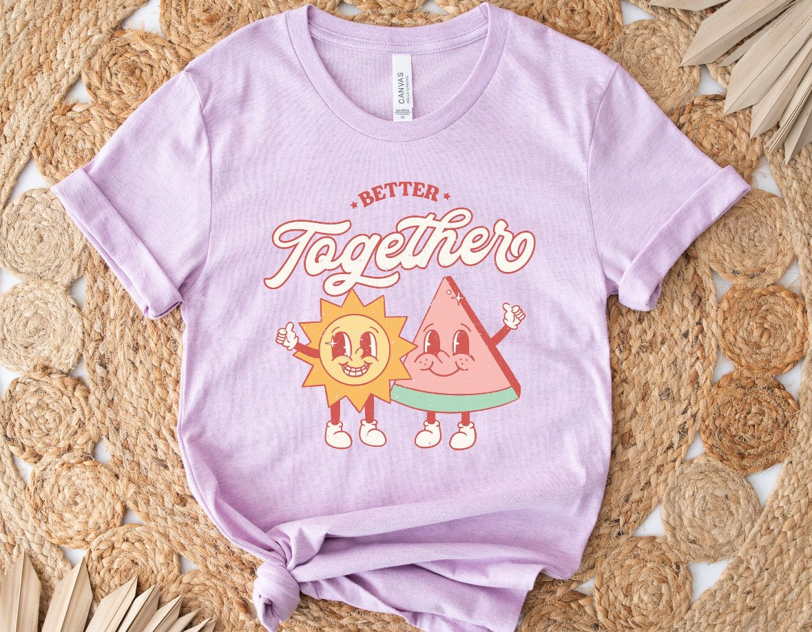 better together fruit child shirt