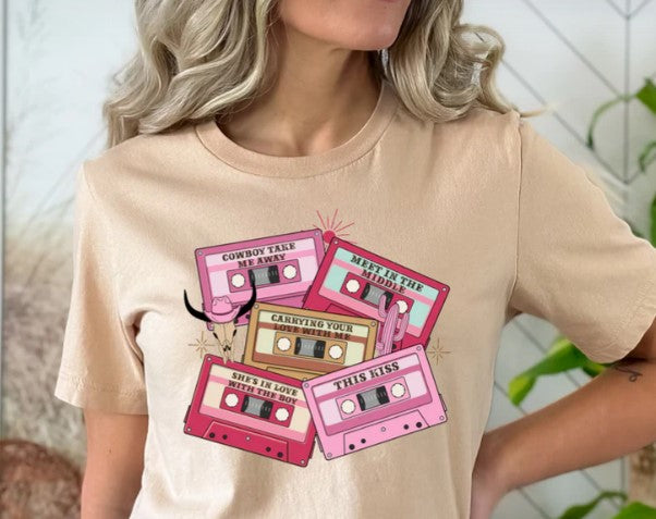 Country music Cassette Tape shirt