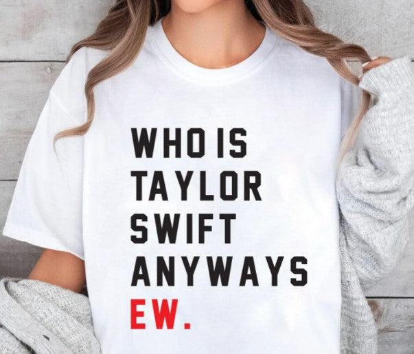 red + black song lyric shirt #2